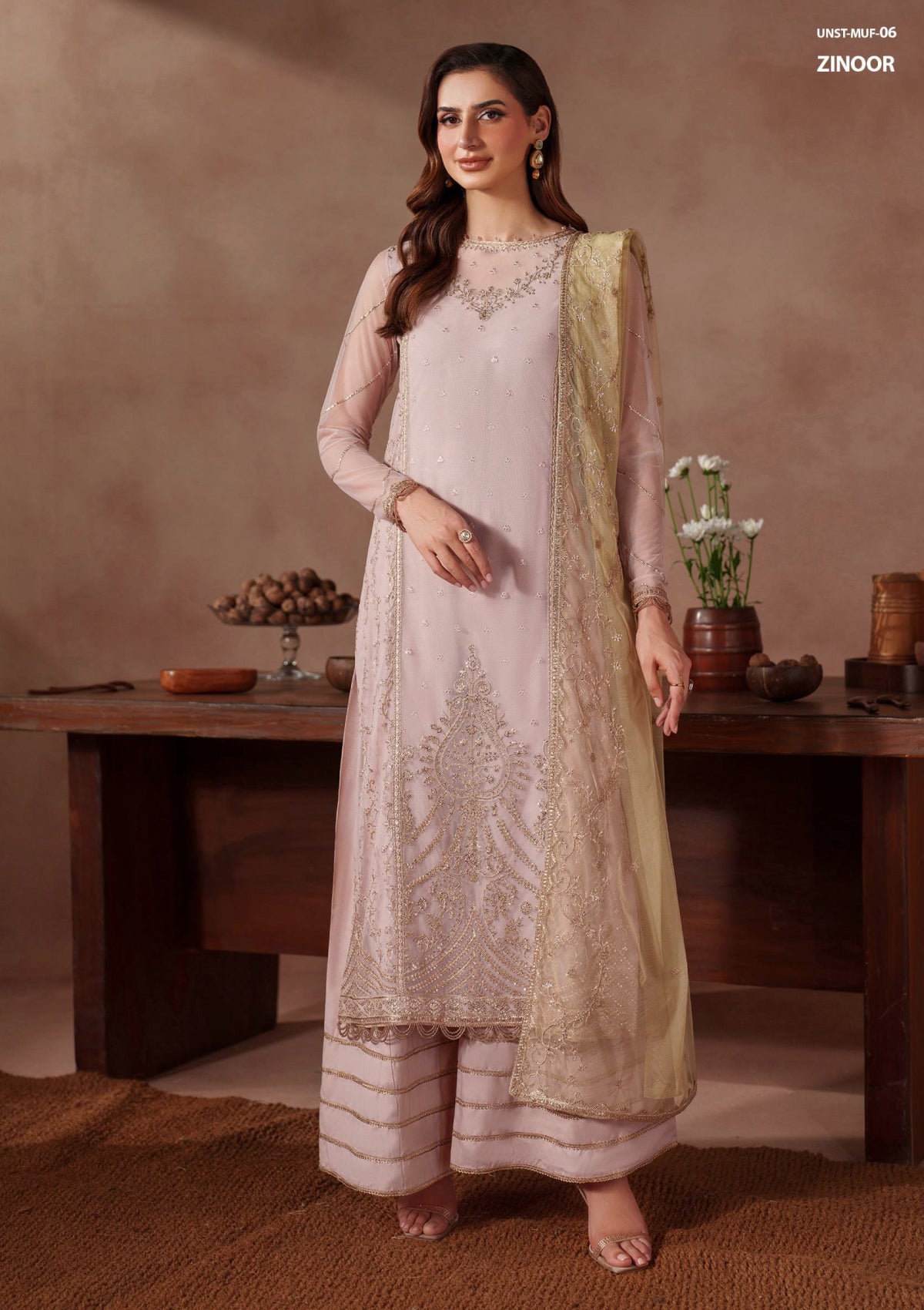Formals - Zarif - Mahrosh - Unstitched 25 - MUF#06 - Zinoor