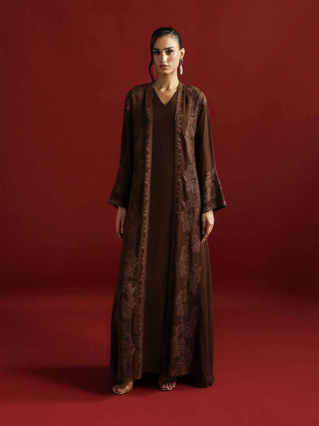 Caia | Embroidered Edit | Cocoa - Official Caia stockist in UK - Sakeena London