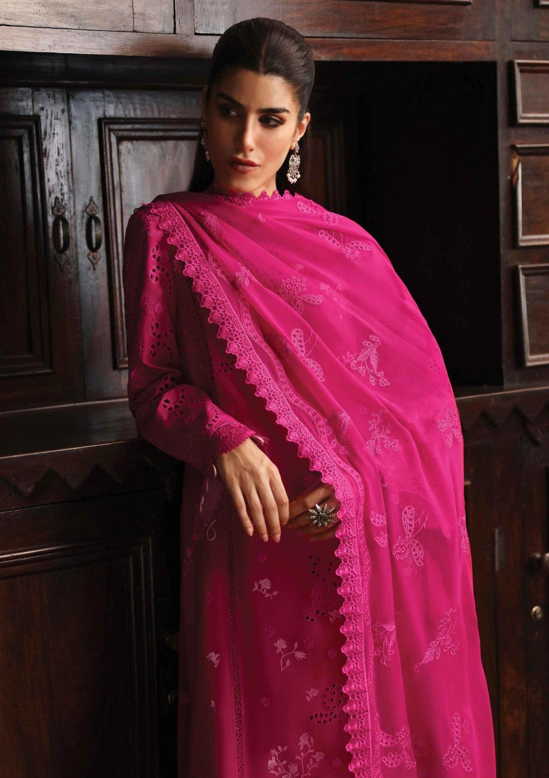Winter Collection - Qalamkar - Qlinekari - Linen 24 - QLK24#07 - Neesa