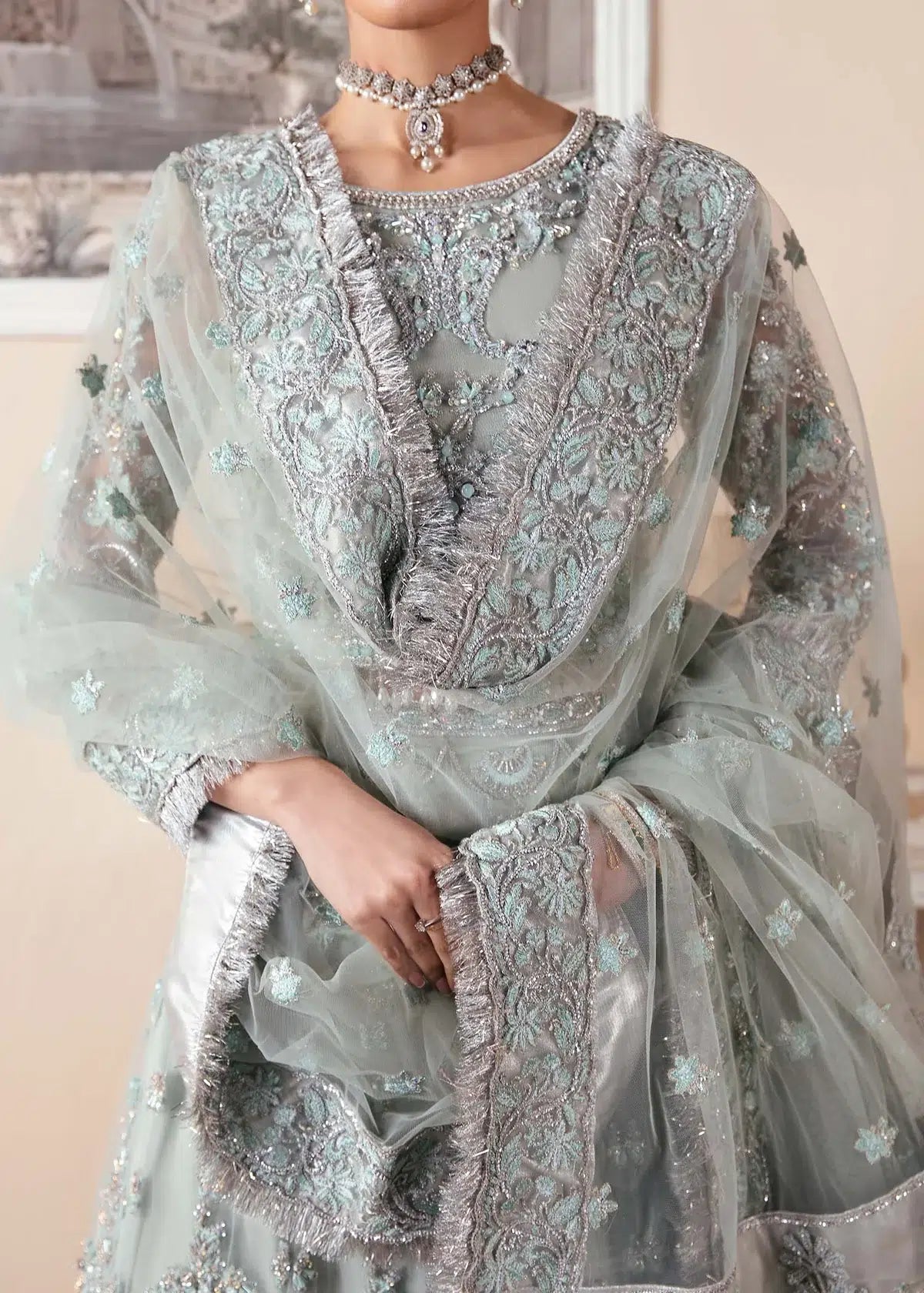 Dastoor | Noor-E-Jahan Wedding Collection'24 | Qamar - Official Dastoor stockist in UK - Sakeena London