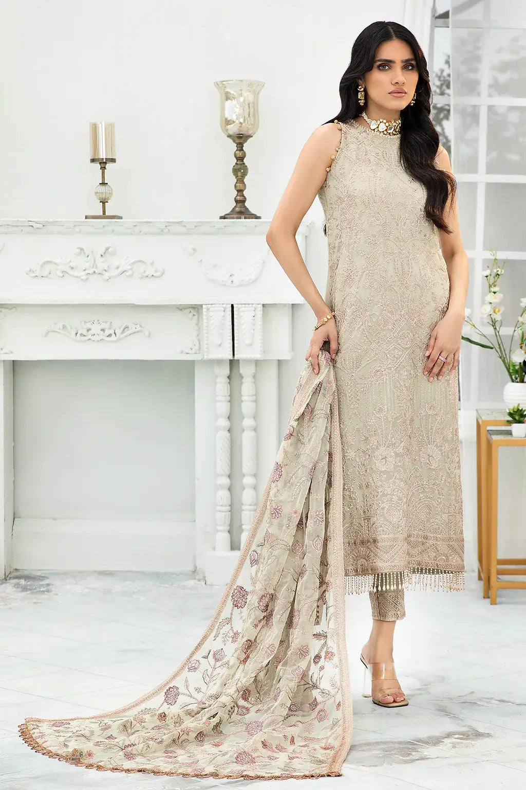 Zarif | DE LUXURY Formals | FLORA - Official Zarif stockist in UK - Sakeena London