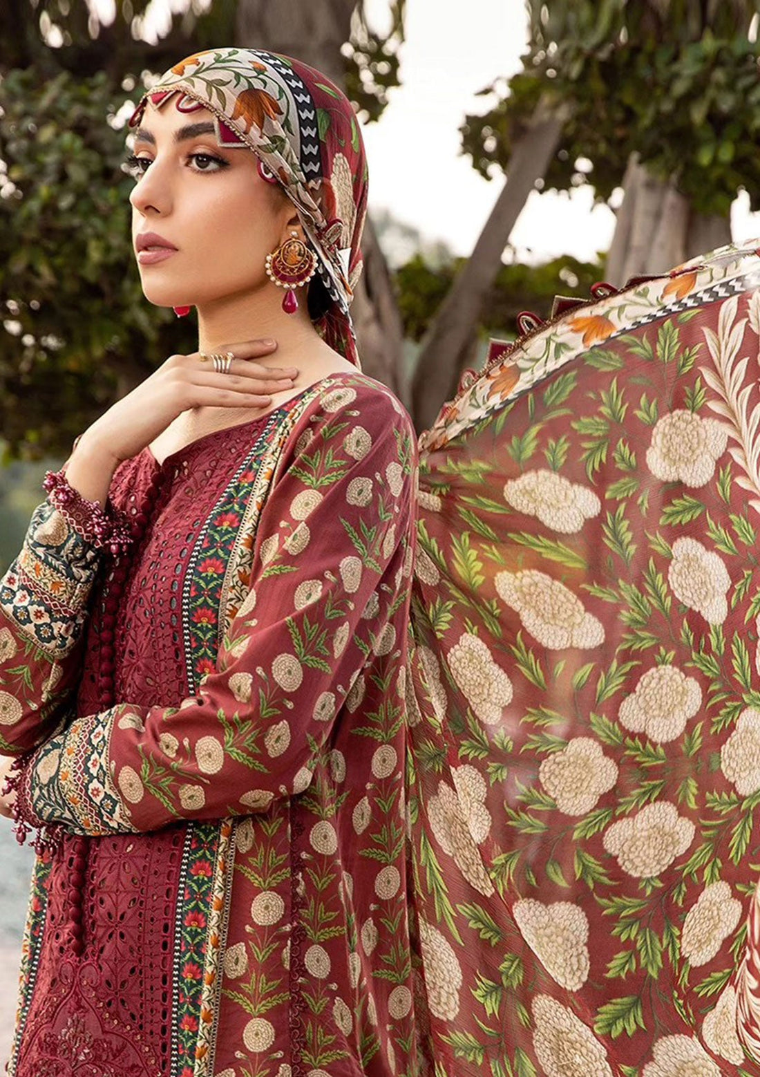 Lawn Collection - Maria B - M Prints - Spring Summer - MM24#14 B