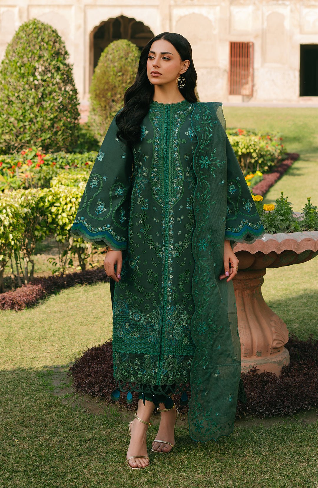 Fiona | Sarang Lawn 25 | Mirana - Official Fiona stockist in UK - Sakeena London