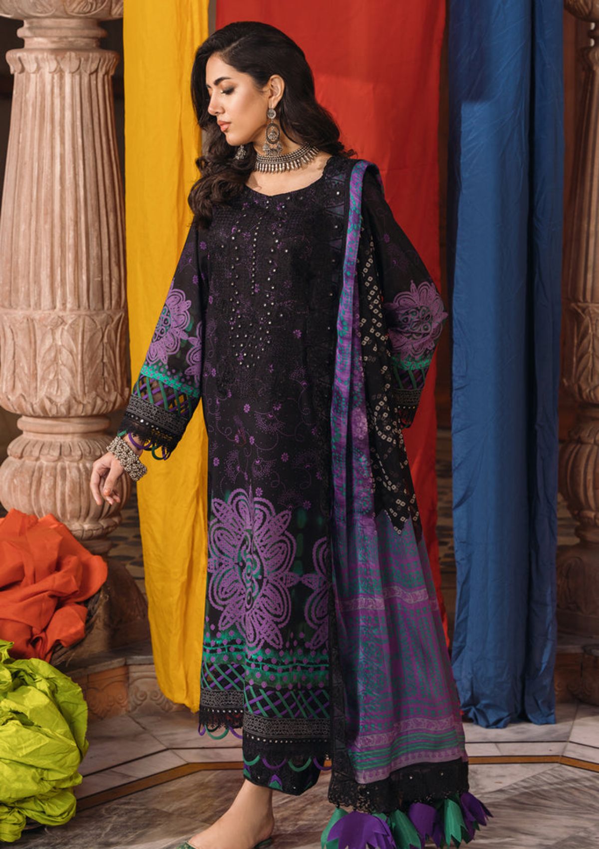 Lawn Collection - Charizma - Chunri - CCL24#03