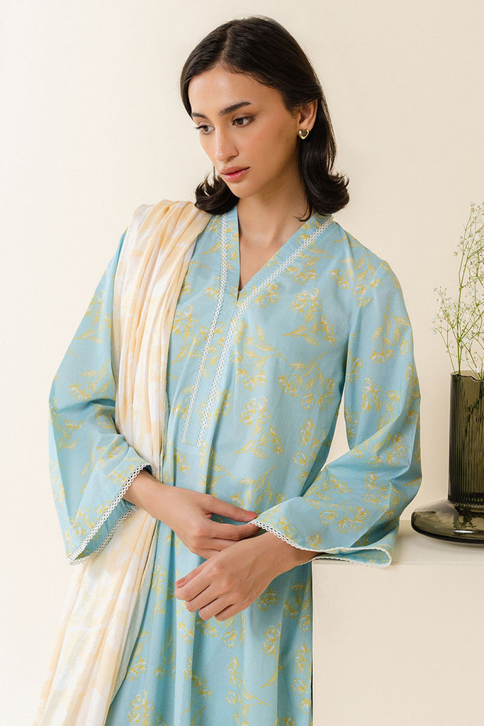 Cross Stitch | Daily Wear | BLUE FOLIAGE - Official Cross Stitch stockist in UK - Sakeena London
