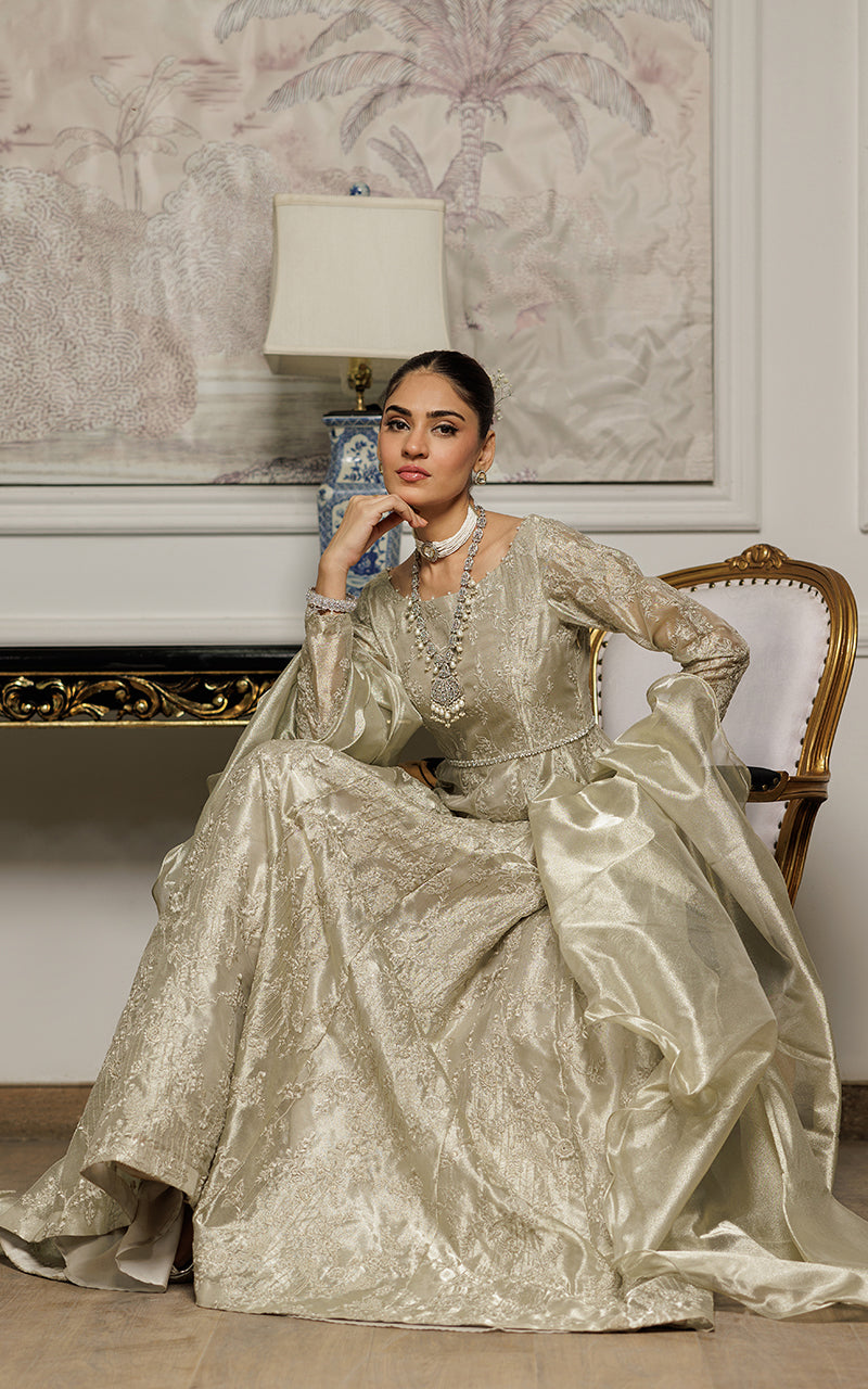 Threads and Motifs | Formal Dresses 25 | Embroidered Maxi - Official Threads and Motifs stockist in UK - Sakeena London