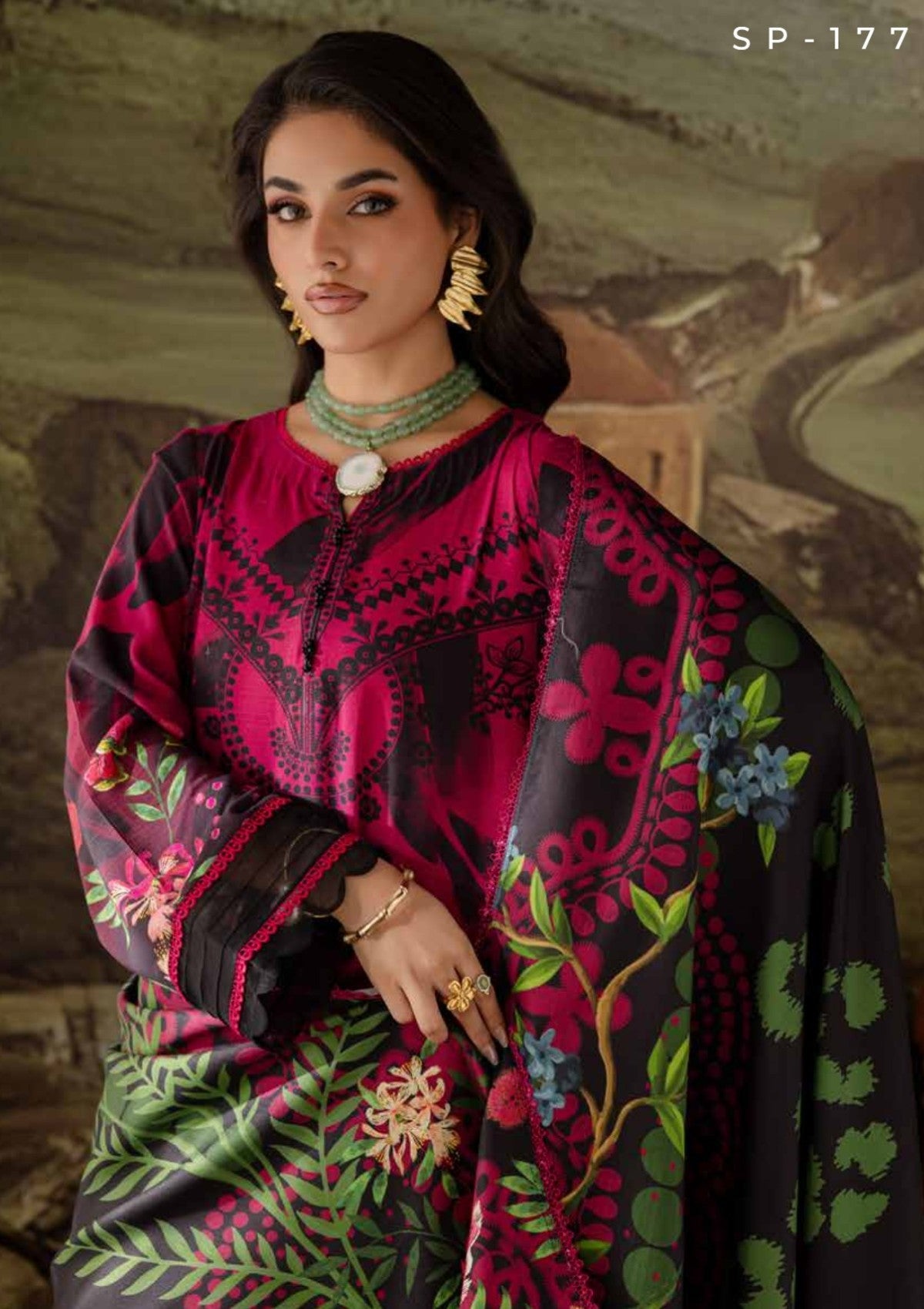 Winter - Nureh - Signature Prints - Doriya Linen 25 - SP#177