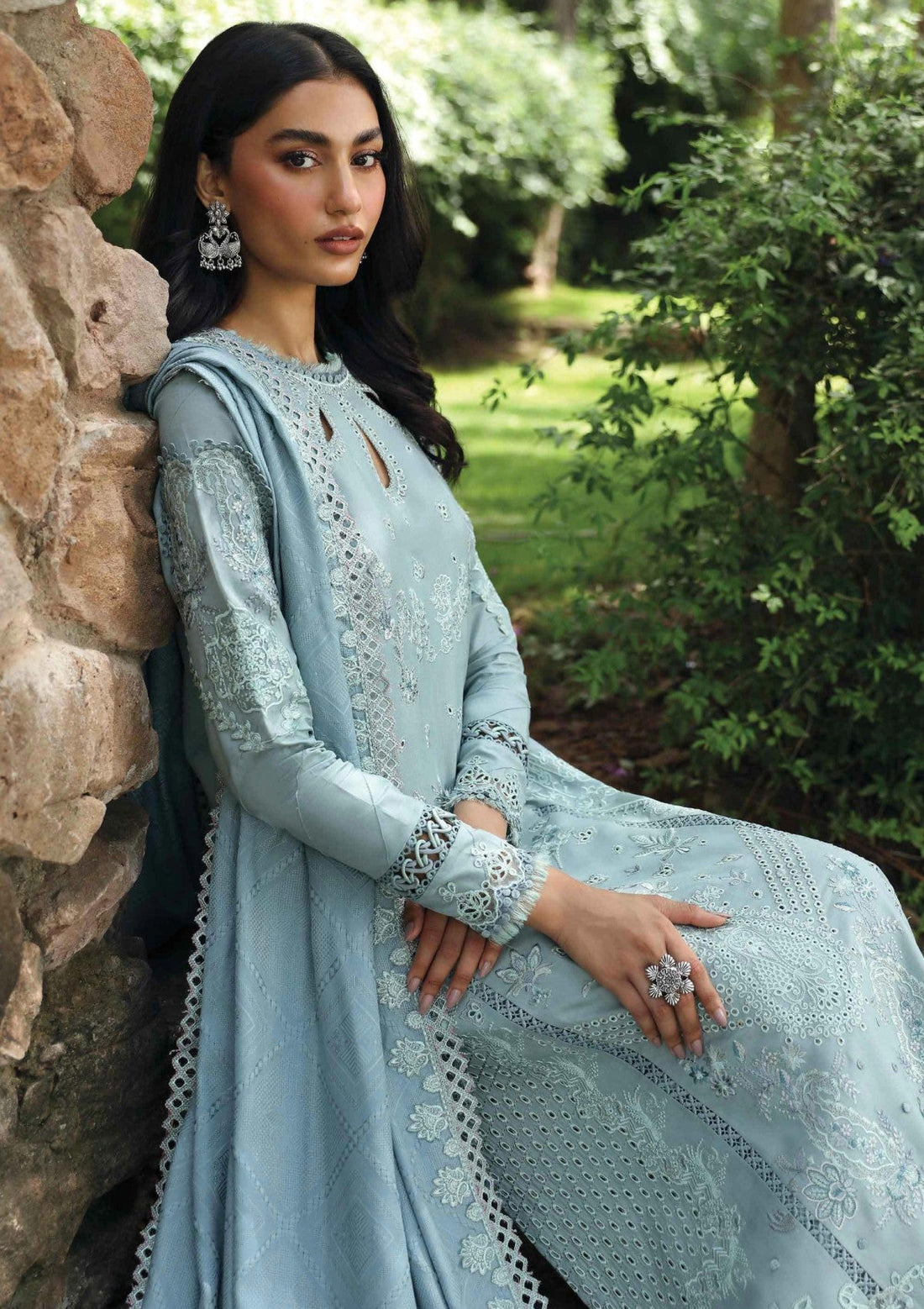 Winter Collection - Qalamkar - Qlinekari - Linen 24 - QLK24#08 - Neala
