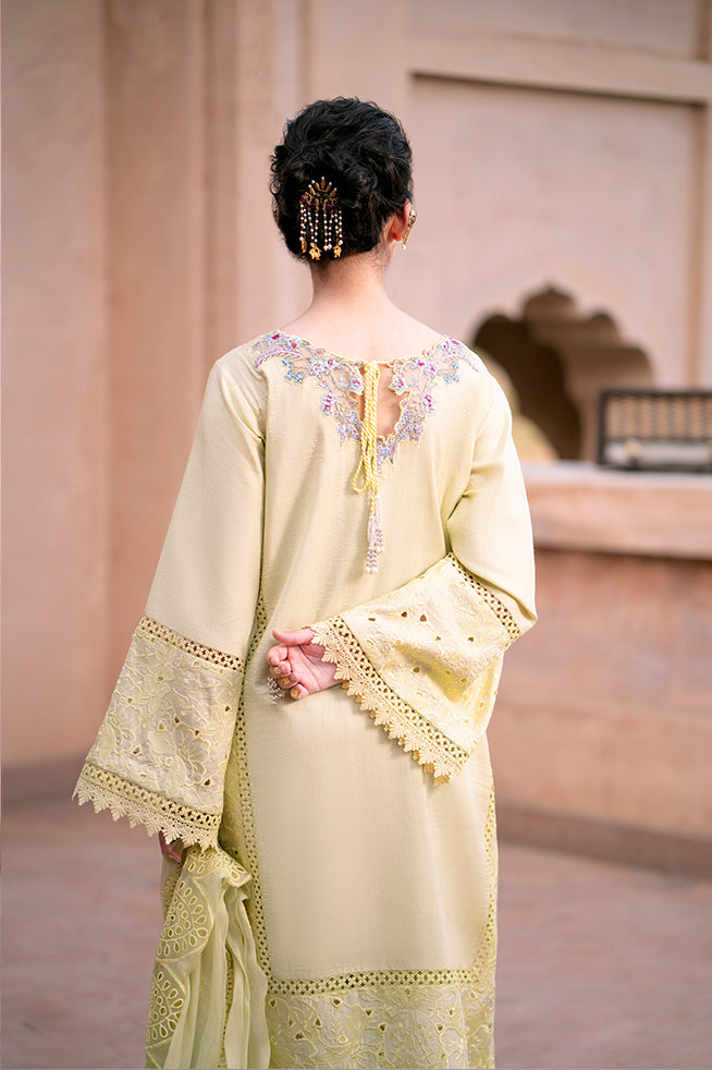 Fozia Khalid | Kahani Silk Luxury Dresses | Suraiya - Official Fozia Khalid stockist in UK - Sakeena London