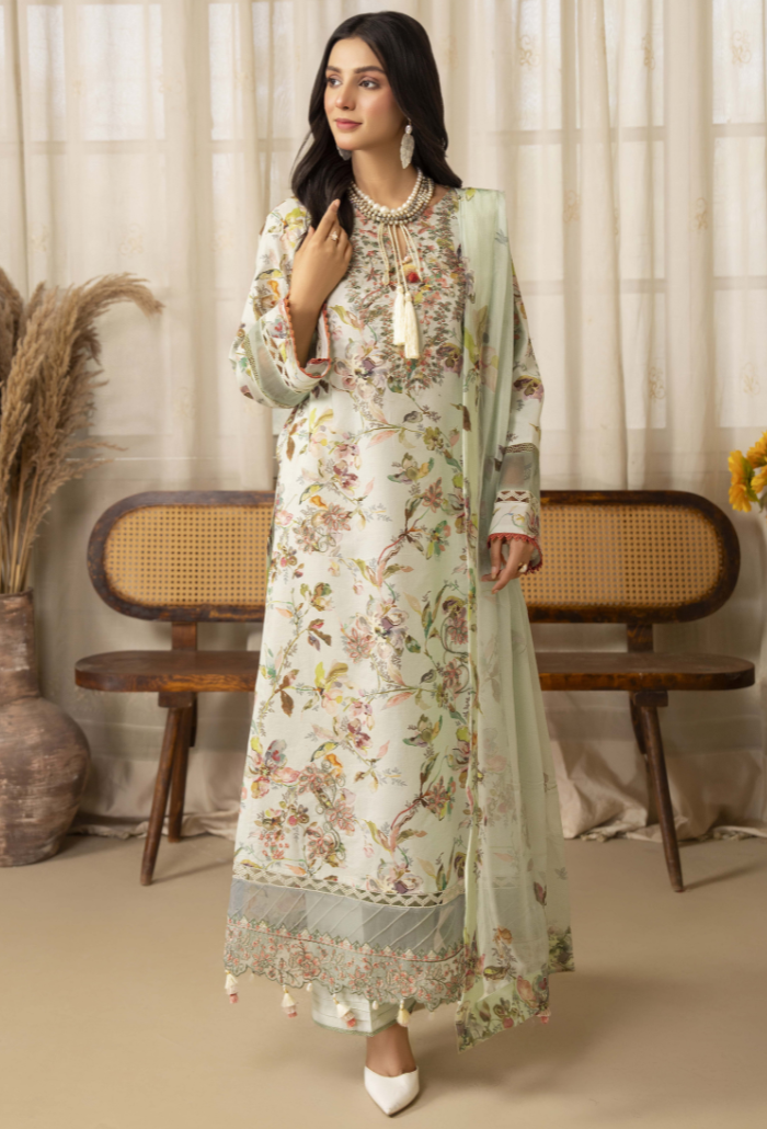 Humdum | Senora Lawn 25 | Senora - D09 - Official Humdum stockist in UK - Sakeena London