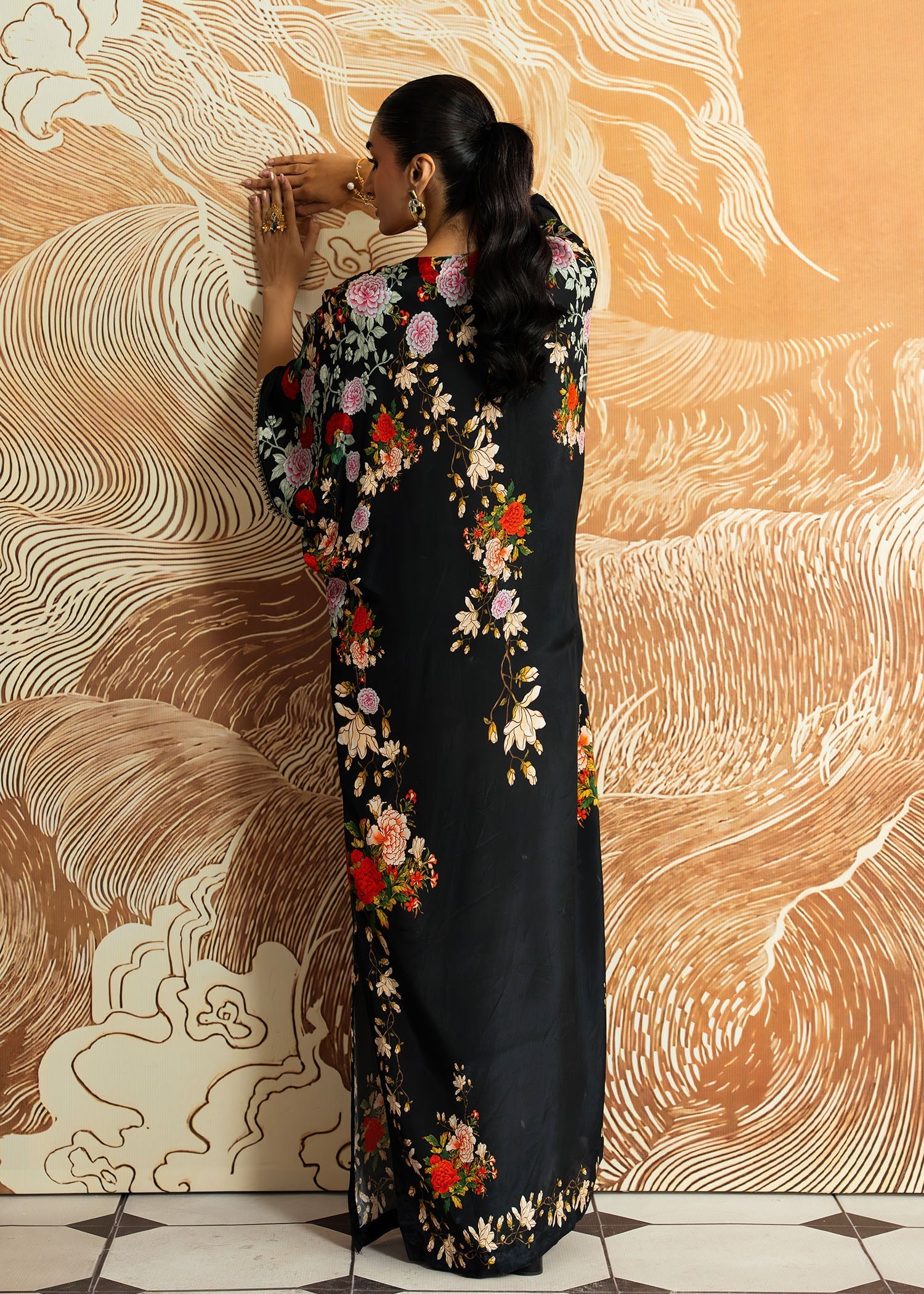 Mahgul | Whispers of Silk | Onyx Garden - Official Mahgul stockist in UK - Sakeena London