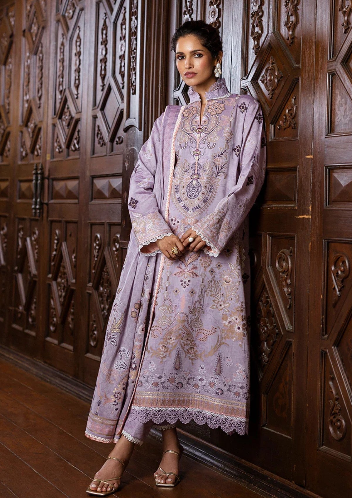 Lawn - Mushq - Seraph Jacquard - MSJ25#09 - Theidara