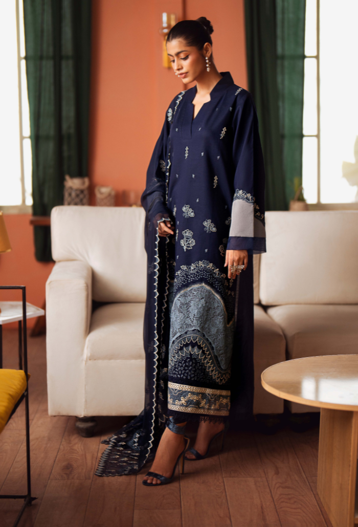 Humdum | Lala Rukh Lawn | Lalarukh - D08 - Official Humdum stockist in UK - Sakeena London