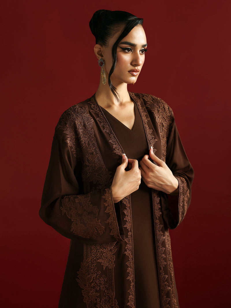 CAIA | Embroidered Edit | Cocoa