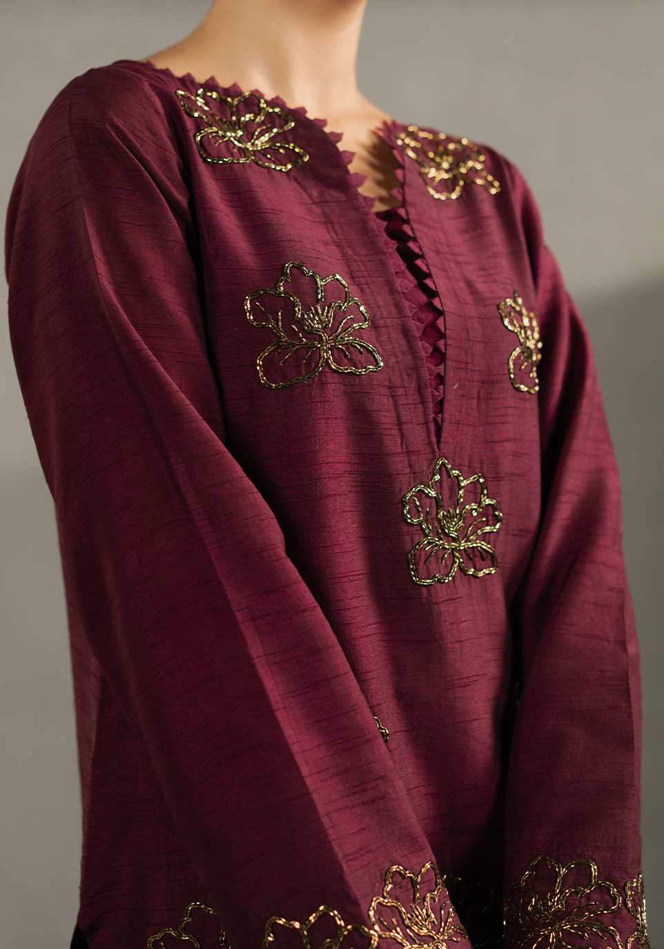 Zarqash | Silk Edit | ZQS 005 TALIA - Official Zarqash stockist in UK - Sakeena London