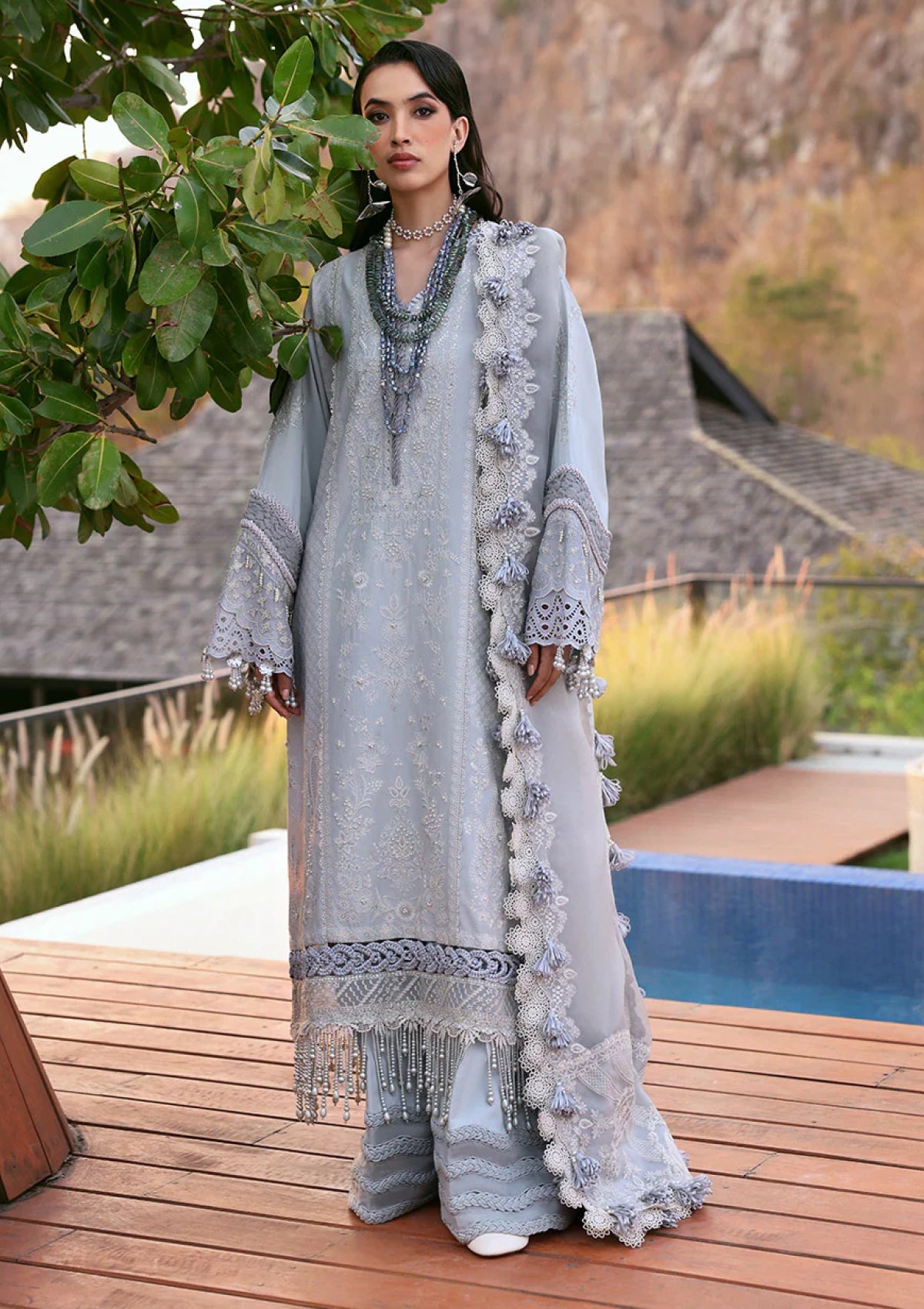 Lawn - Republic Womenswear - Kalani - Eid Luxury 25 - D3-B - Sitara