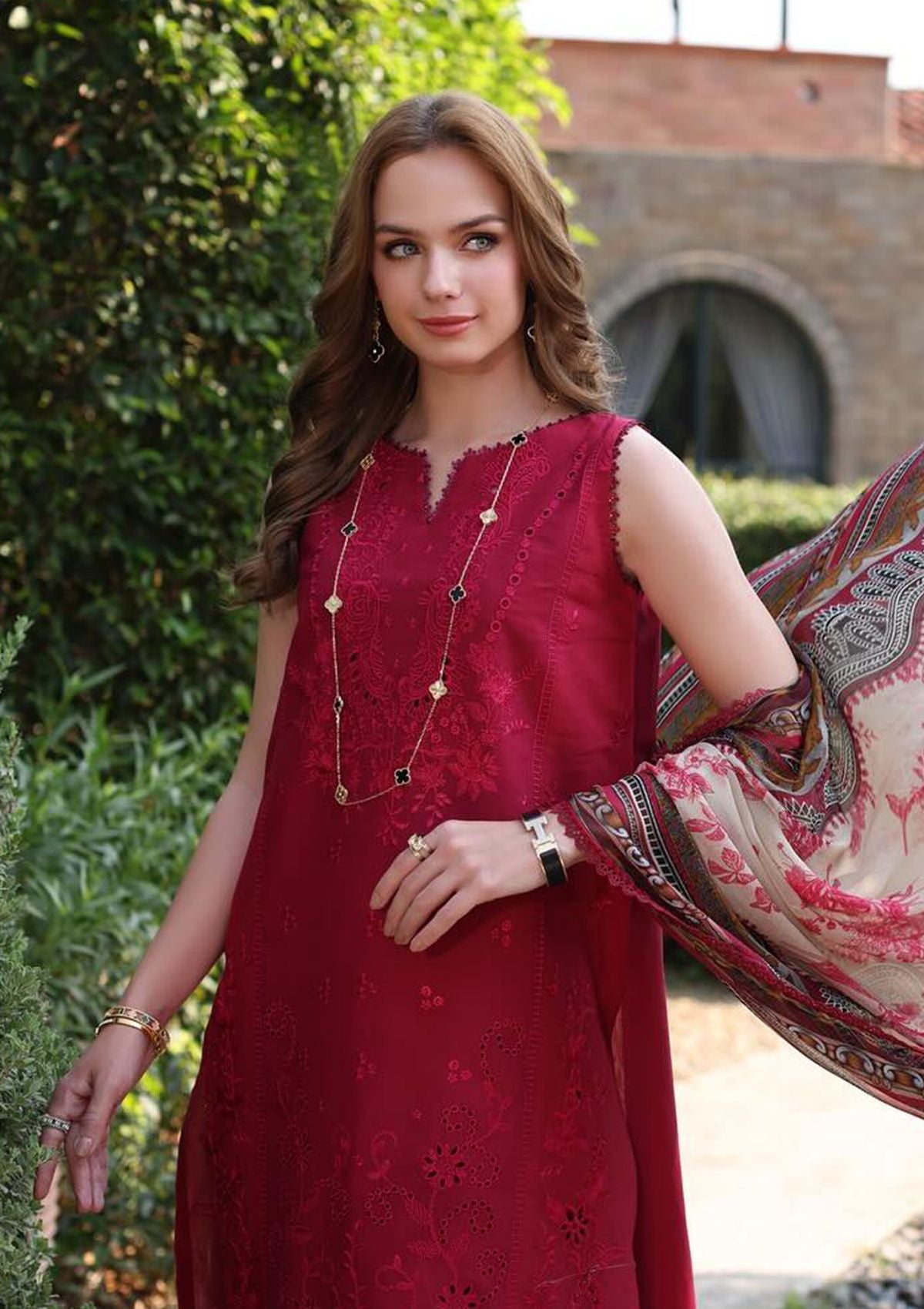 Lawn Collection - Noor By Saadia Asad - Eid Luxe Printkari - NL24#11