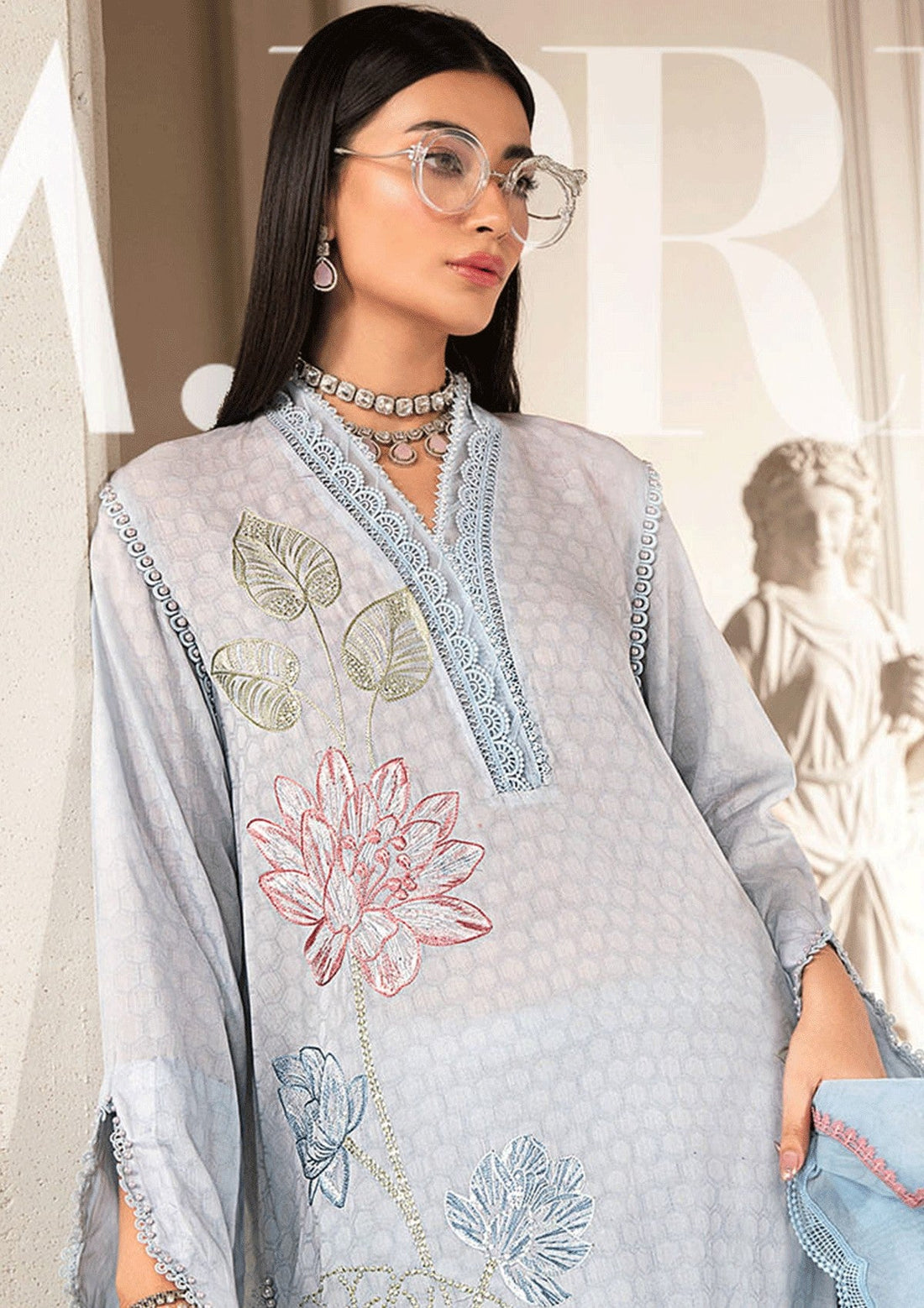 Lawn Collection - Maria B - M Prints - Eid 2 Edit - MP24#1B