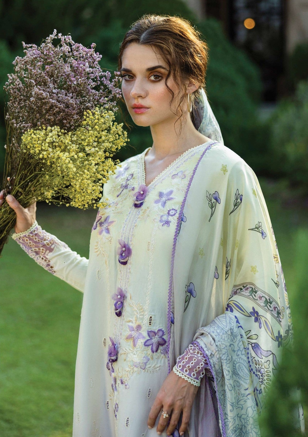 Lawn - Mushq - Solace Ombre Chikankari - MC25#01 - Gioia