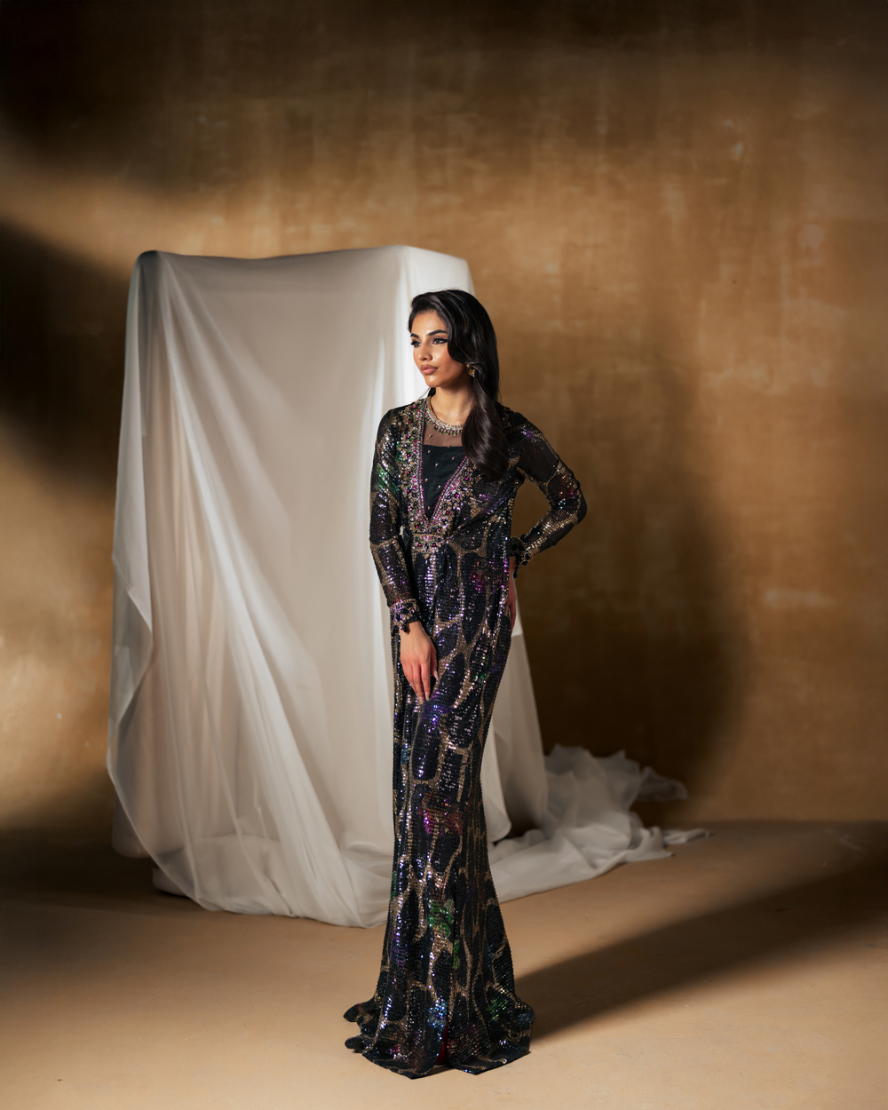 Vasal | Zyra Luxe Pret 26 | Midnight dazzle - Official Vasal stockist in UK - Sakeena London