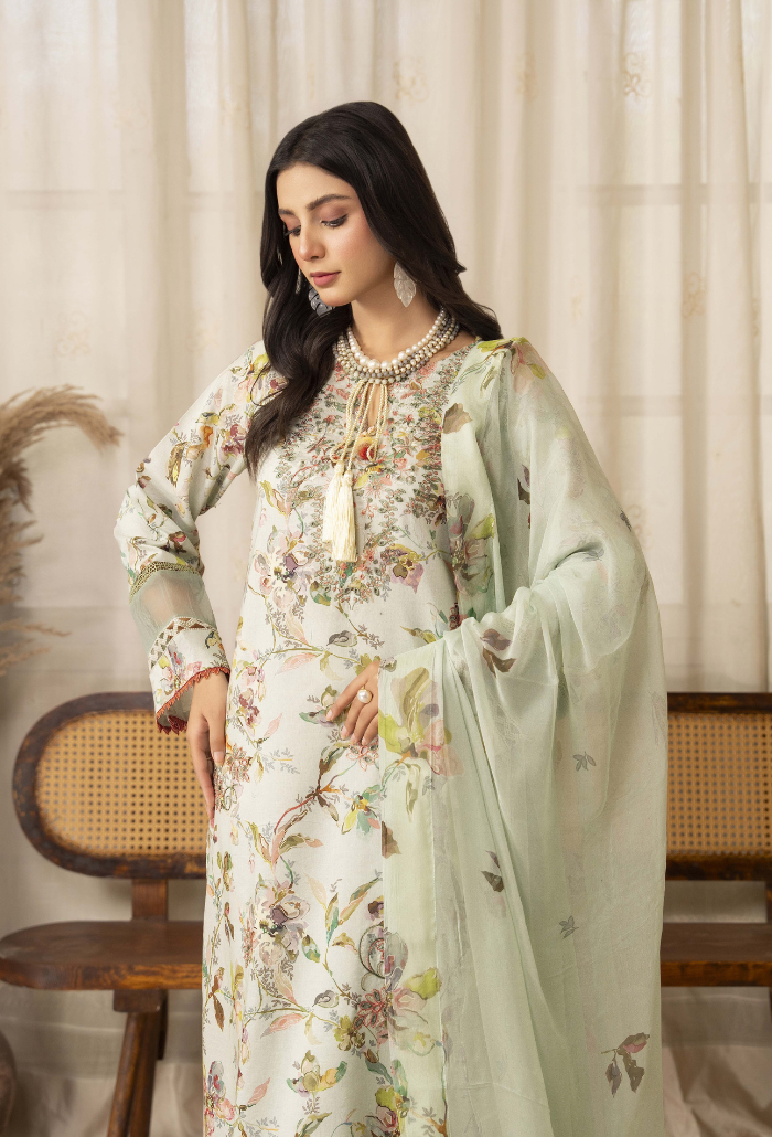 Humdum | Senora Lawn 25 | Senora - D09 - Official Humdum stockist in UK - Sakeena London