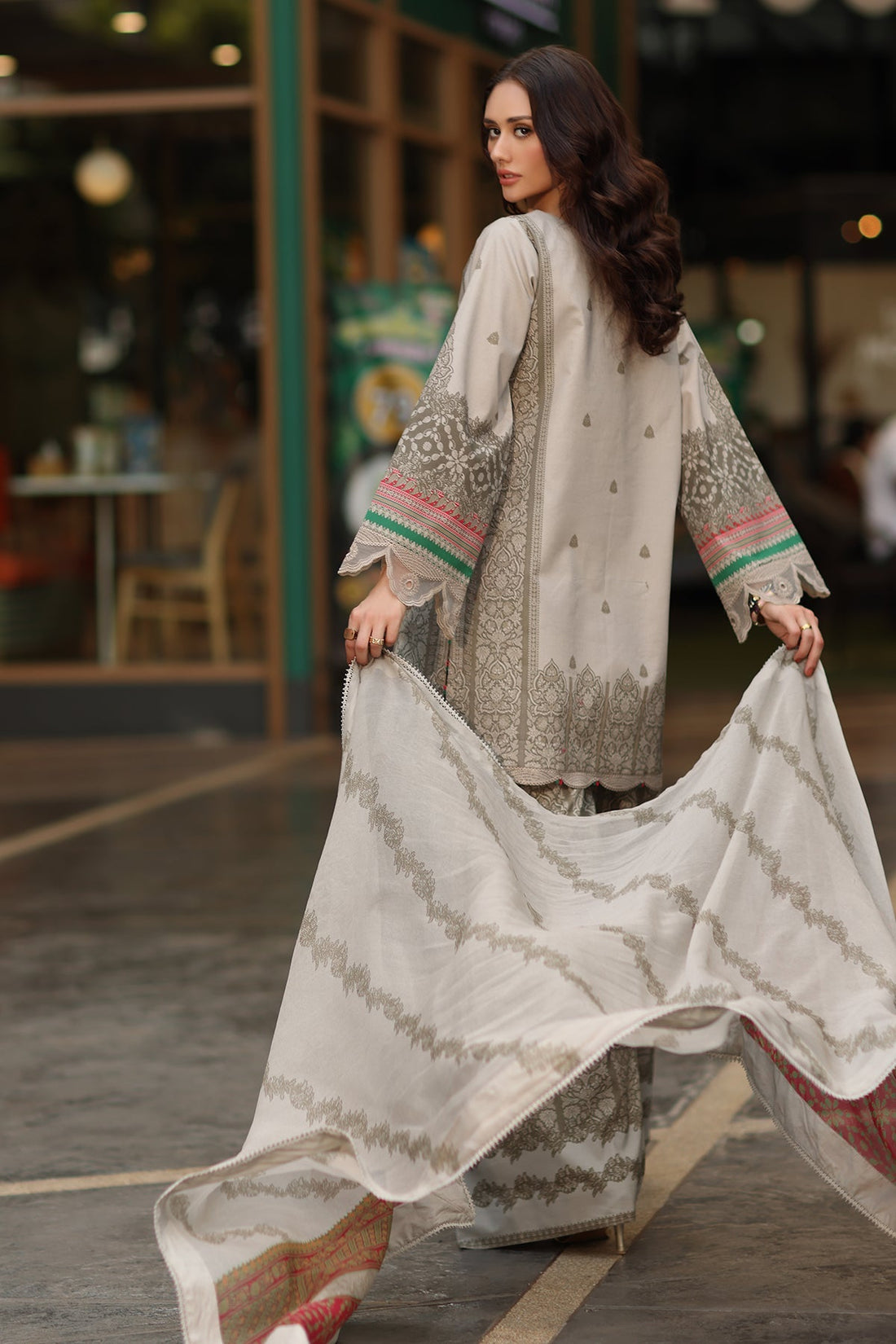 Charizma | Infinity Lawn | 3-PC Unstitched Embroidered Lawn Collection IN6-01