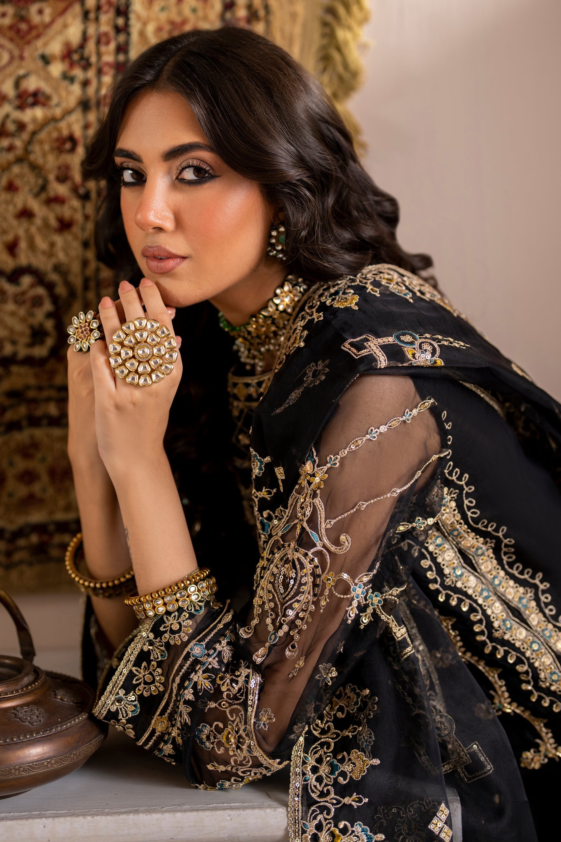 Naqshi | Kaansi Formals | LEENA - Official Naqshi stockist in UK - Sakeena London