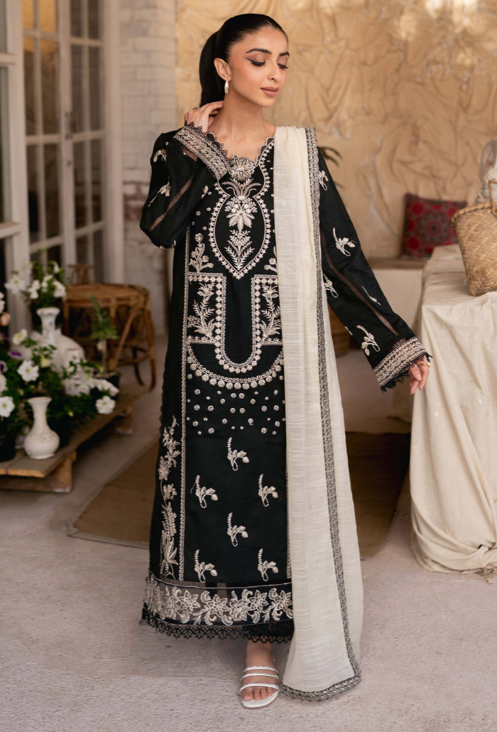 Humdum | Mirha Lawn 25 | Mirha - D03 - Official Humdum stockist in UK - Sakeena London