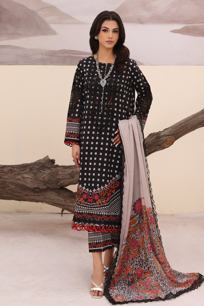 Charizma | Naranji Embroidered Lawn 24 | CN4-009 - Official Charizma stockist in UK - Sakeena London