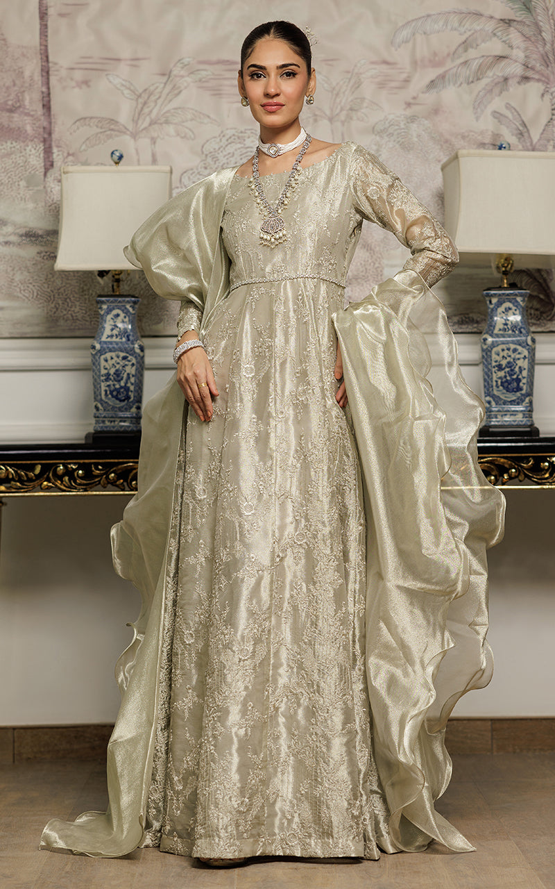 Threads and Motifs | Formal Dresses 25 | Embroidered Maxi - Official Threads and Motifs stockist in UK - Sakeena London