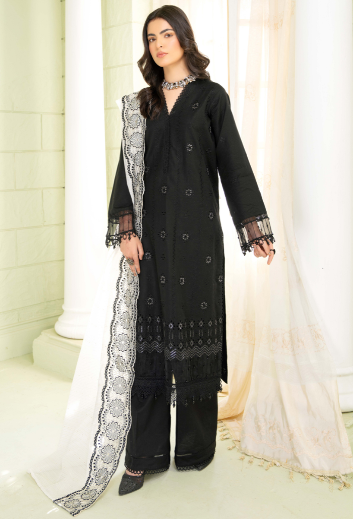 Humdum | Baad e Baharan Lawn | Baad e Baharan - D06 - Official HumDum stockist in UK - Sakeena London