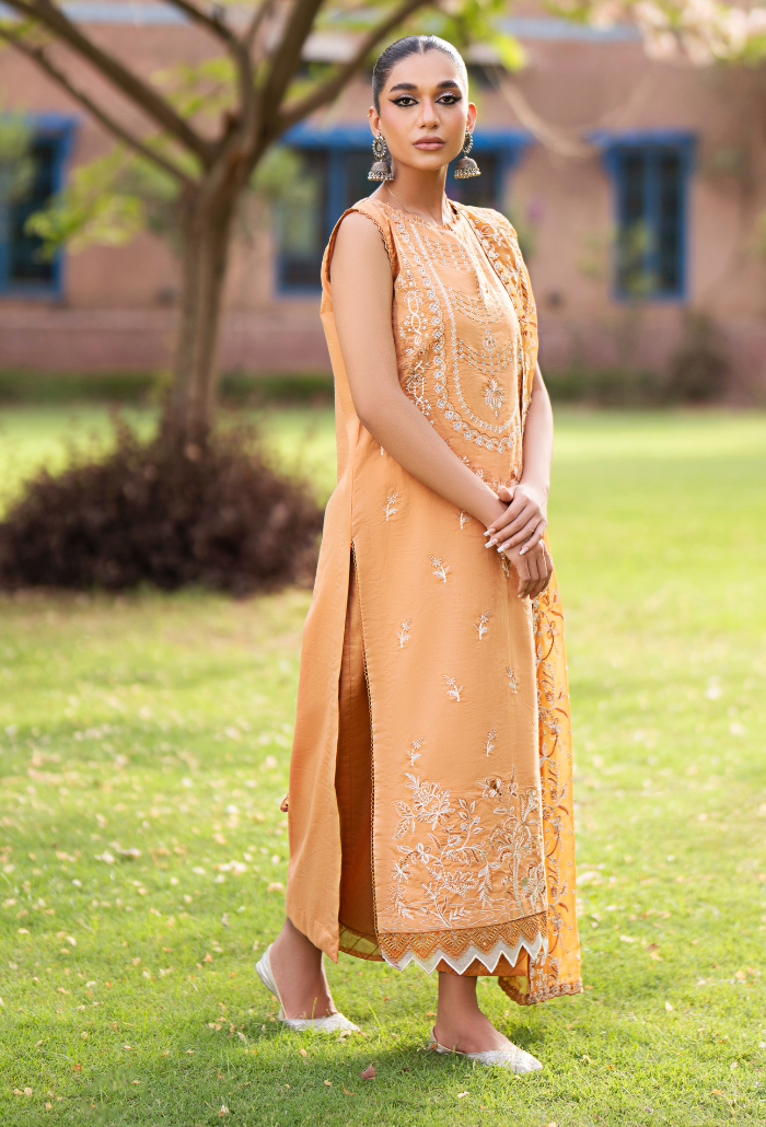 Humdum | Selin Lawn 25 | Selin - D07 - Official Humdum stockist in UK - Sakeena London