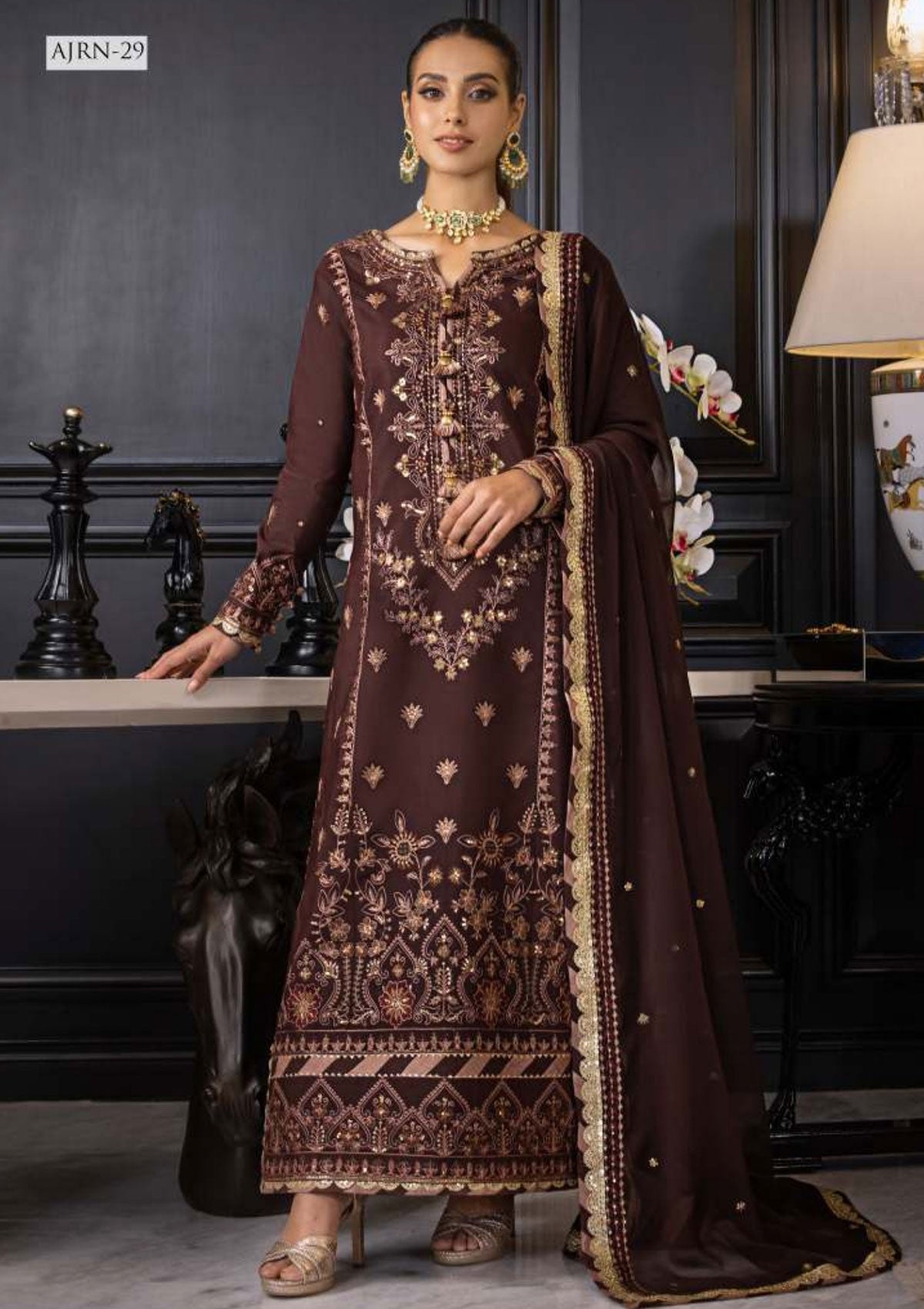Winter Collection - Asim Jofa - Rang-e-Noor - AJRN#29