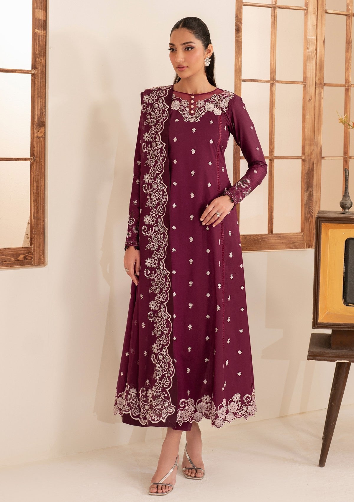 Lawn - Zarif - Lamhay - Luxury Eid 25 - ZLLE25#08 - ÃÂÃÂ¢ÃÂÃÂÃÂÃÂMEEN