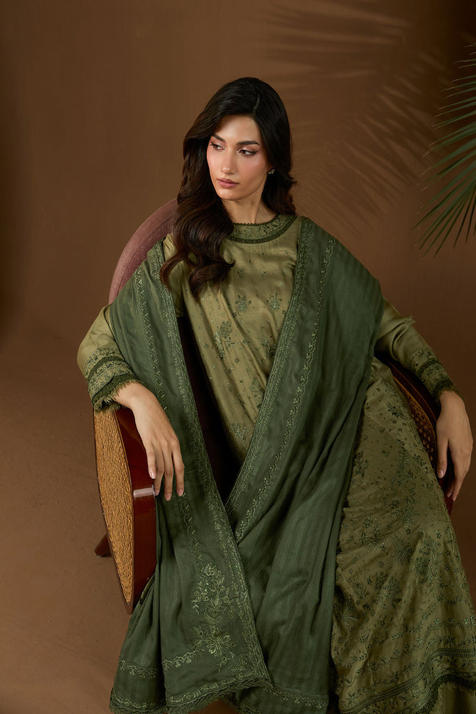 Sobia Nazir | Winter Shawl 25 | Design 2A - Official Sobia Nazir stockist in UK - Sakeena London