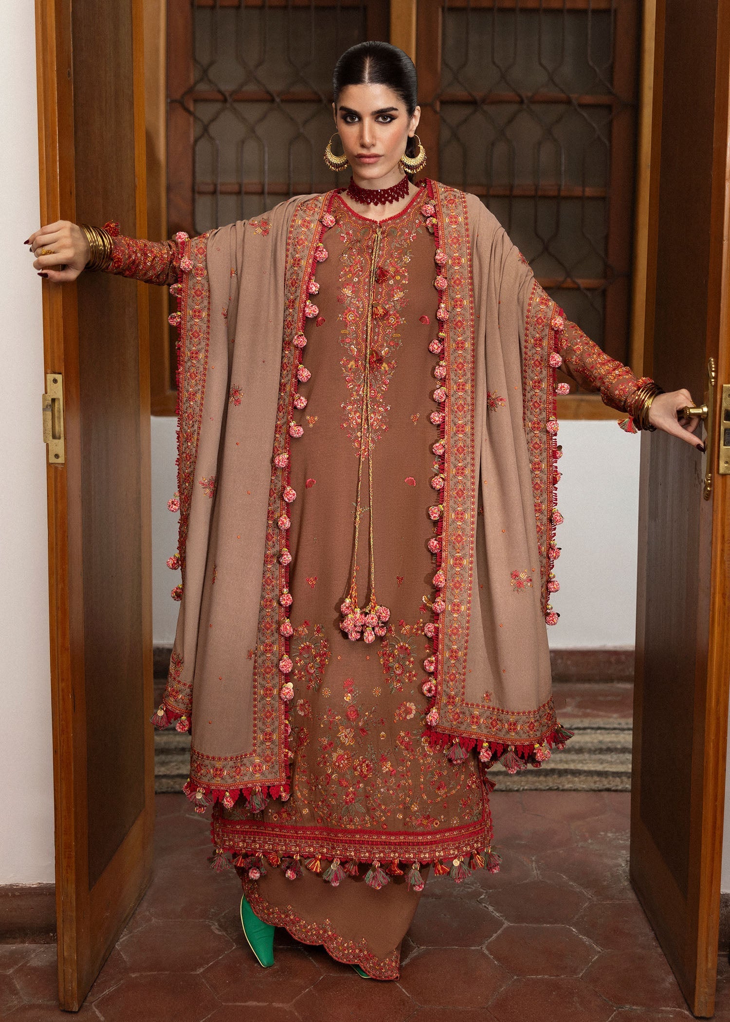 Hussain Rehar | Karandi Winter 24 | Shay - Official Hussain Rehar stockist in UK - Sakeena London
