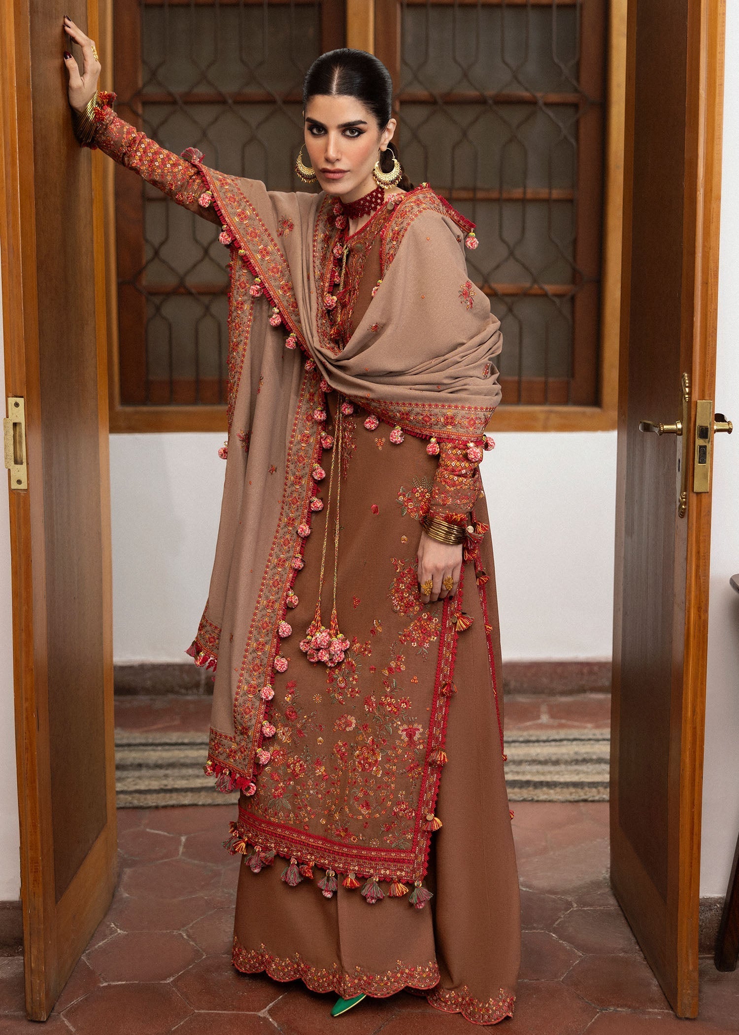 Hussain Rehar | Karandi Winter 24 | Shay - Official Hussain Rehar stockist in UK - Sakeena London