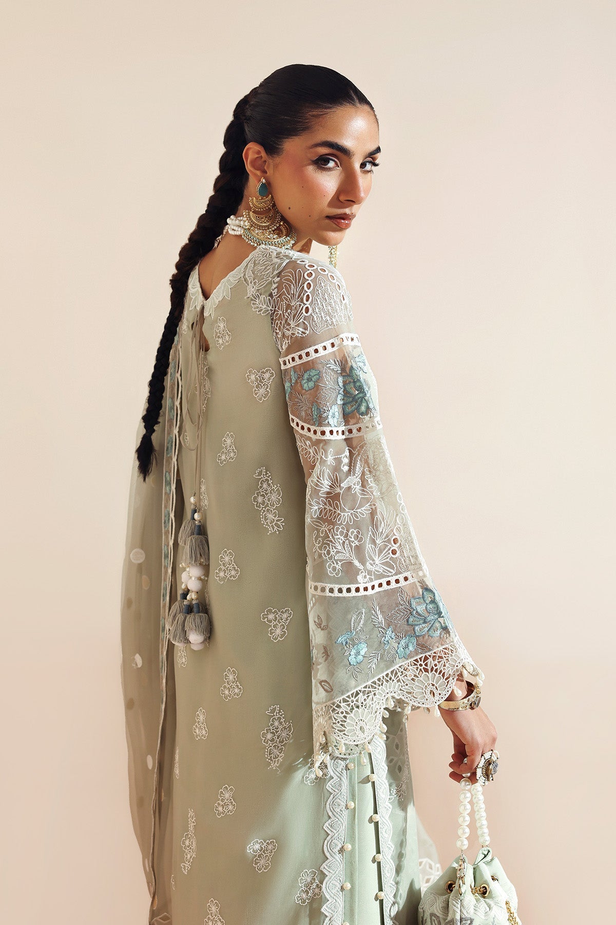 Alizeh | Aymal Luxury Bamber Chiffon | SAIYAARA - Official Alizeh stockist in UK - Sakeena London