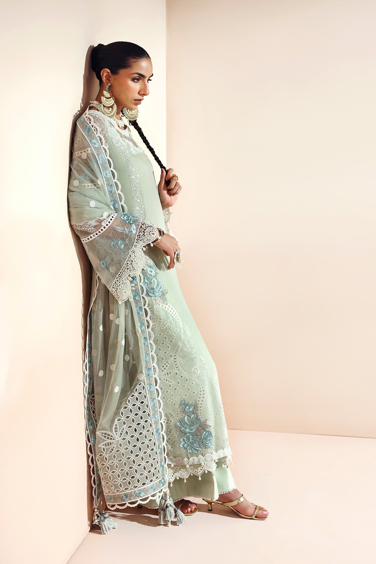 Alizeh | Aymal Luxury Bamber Chiffon | SAIYAARA - Official Alizeh stockist in UK - Sakeena London