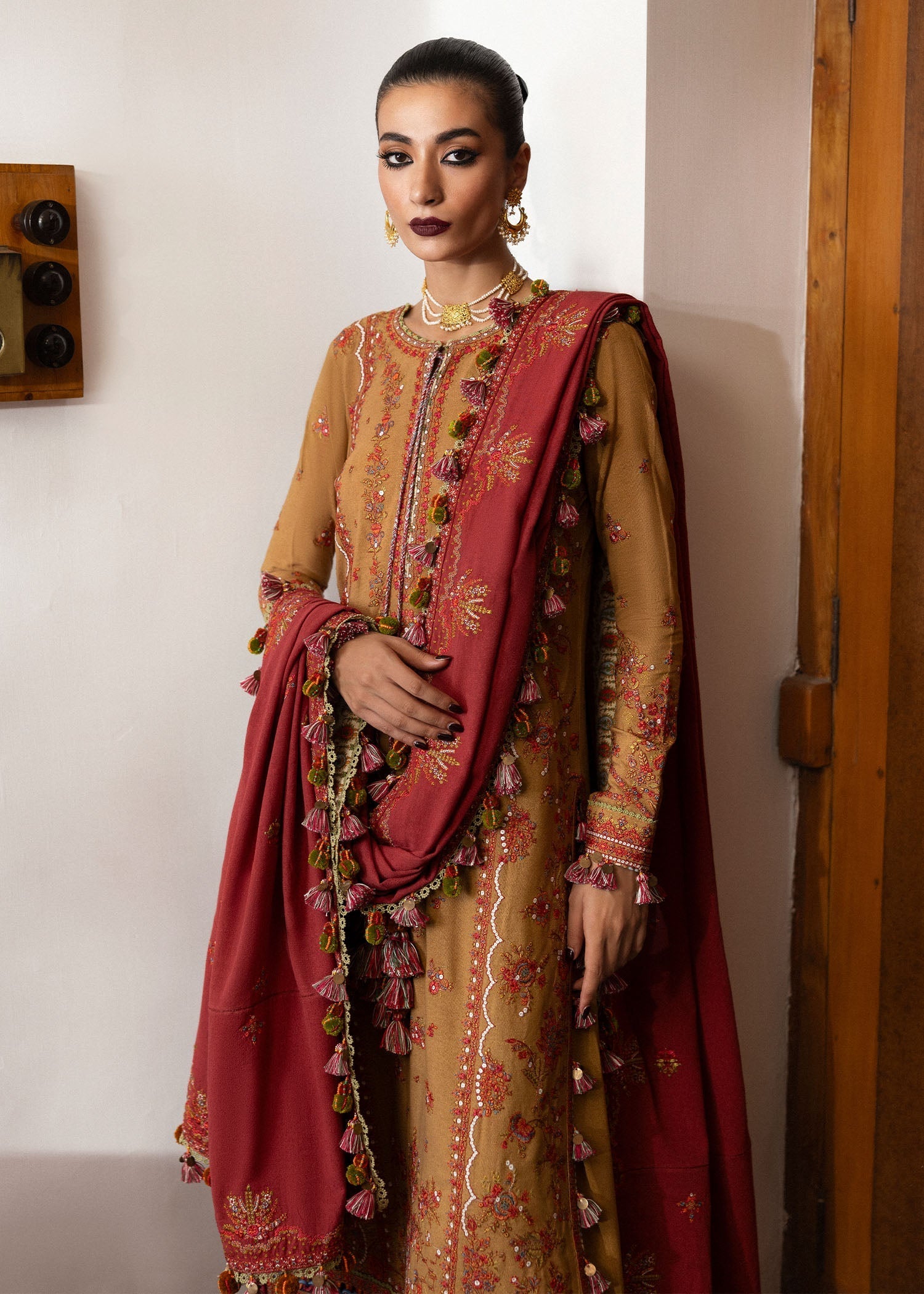 Hussain Rehar | Karandi Winter 24 | Tawn - Official Hussain Rehar stockist in UK - Sakeena London