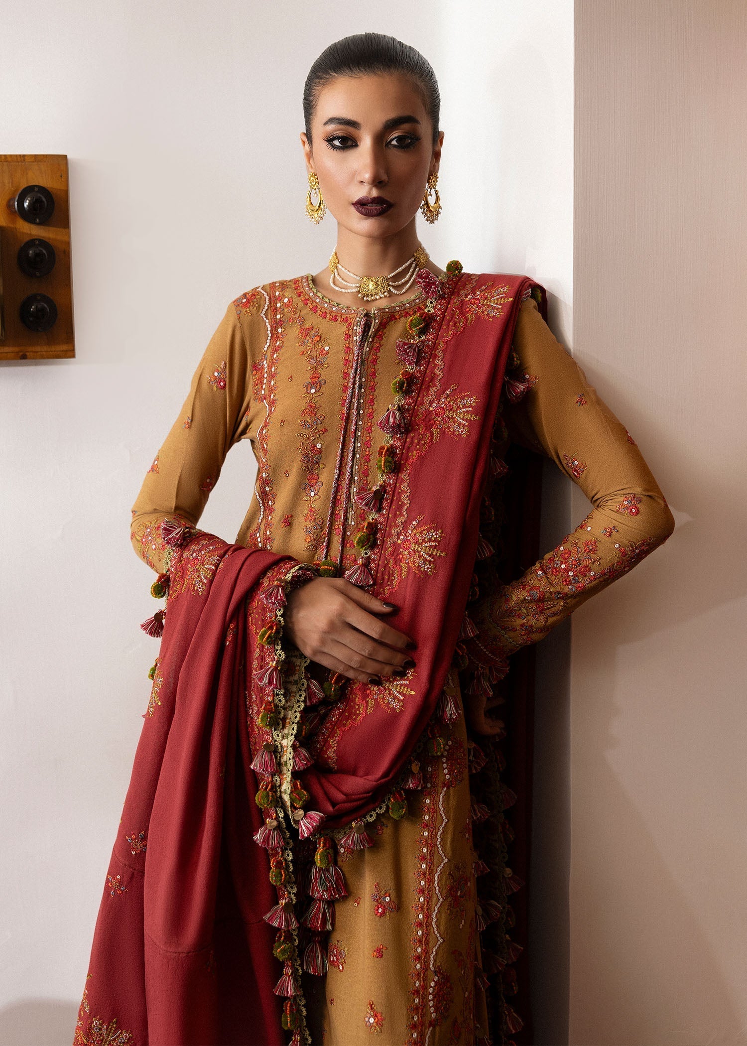 Hussain Rehar | Karandi Winter 24 | Tawn - Official Hussain Rehar stockist in UK - Sakeena London