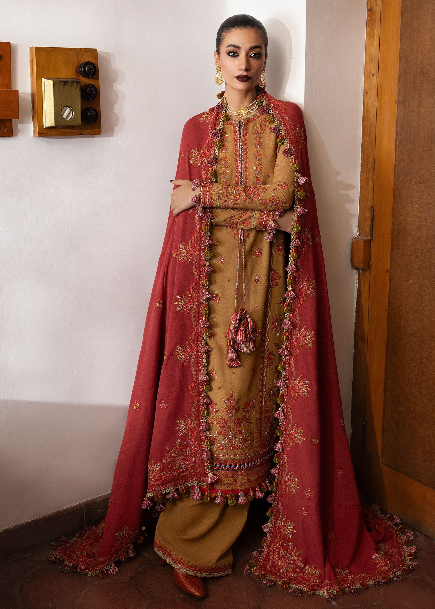 Hussain Rehar | Karandi Winter 24 | Tawn - Official Hussain Rehar stockist in UK - Sakeena London