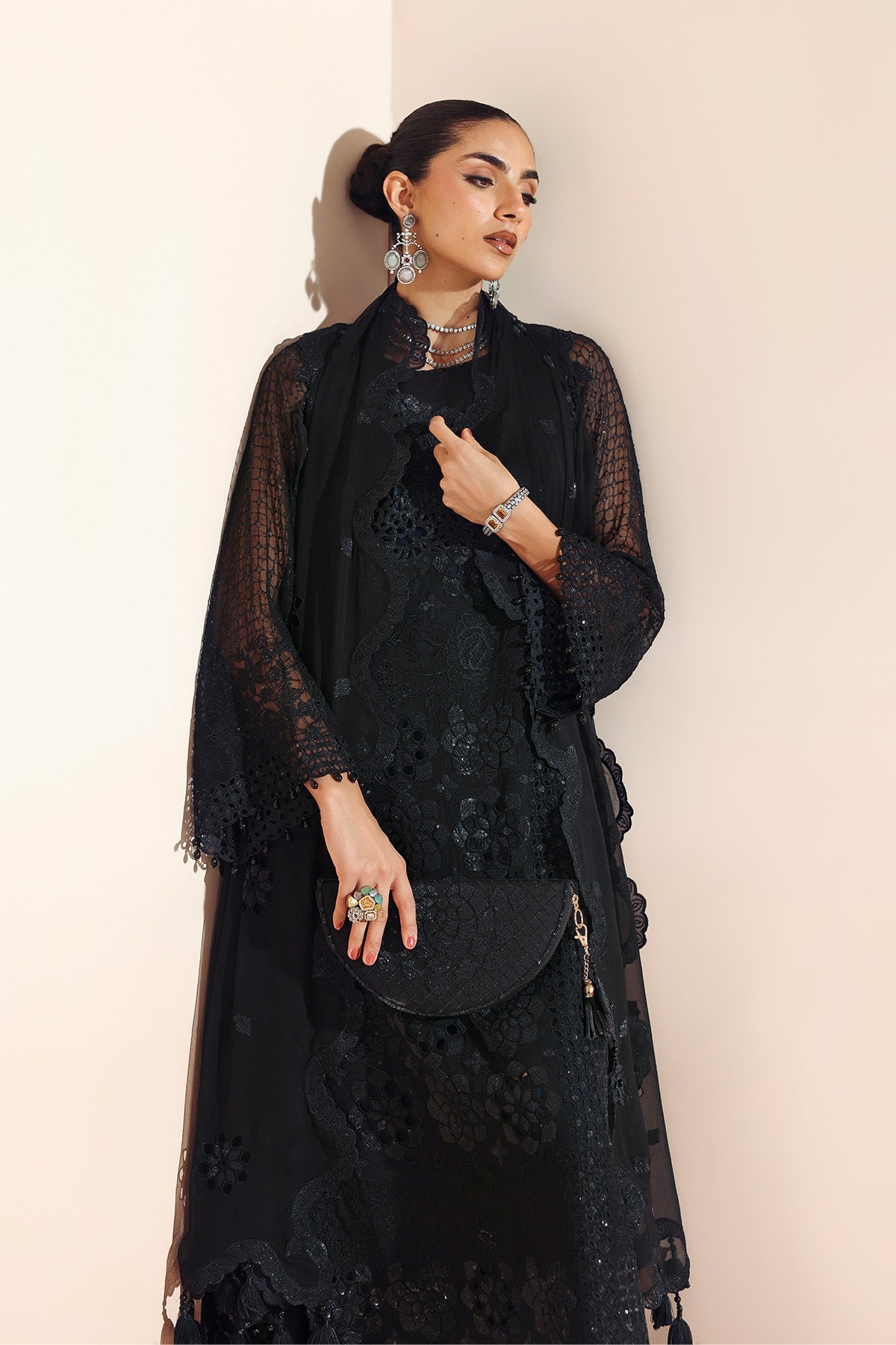 Alizeh | Aymal Luxury Bamber Chiffon | RIKA - Official Alizeh stockist in UK - Sakeena London