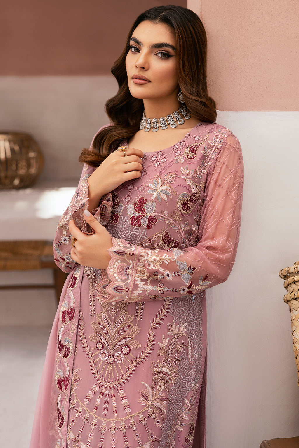 Ramsha | Arzoo Chiffon | U-109 - Official Ramsha stockist in UK - Sakeena London