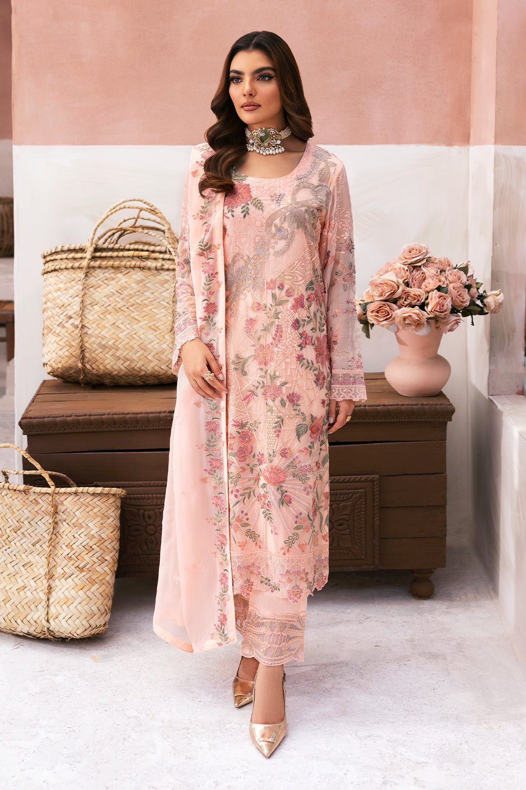 Ramsha | Arzoo Chiffon | U-101 - Official Ramsha stockist in UK - Sakeena London