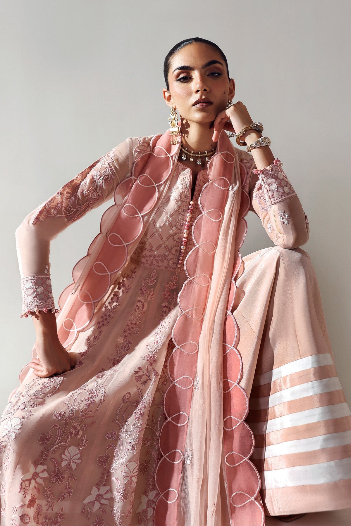 Alizeh | Aymal Luxury Bamber Chiffon | ILMAN - Official Alizeh stockist in UK - Sakeena London
