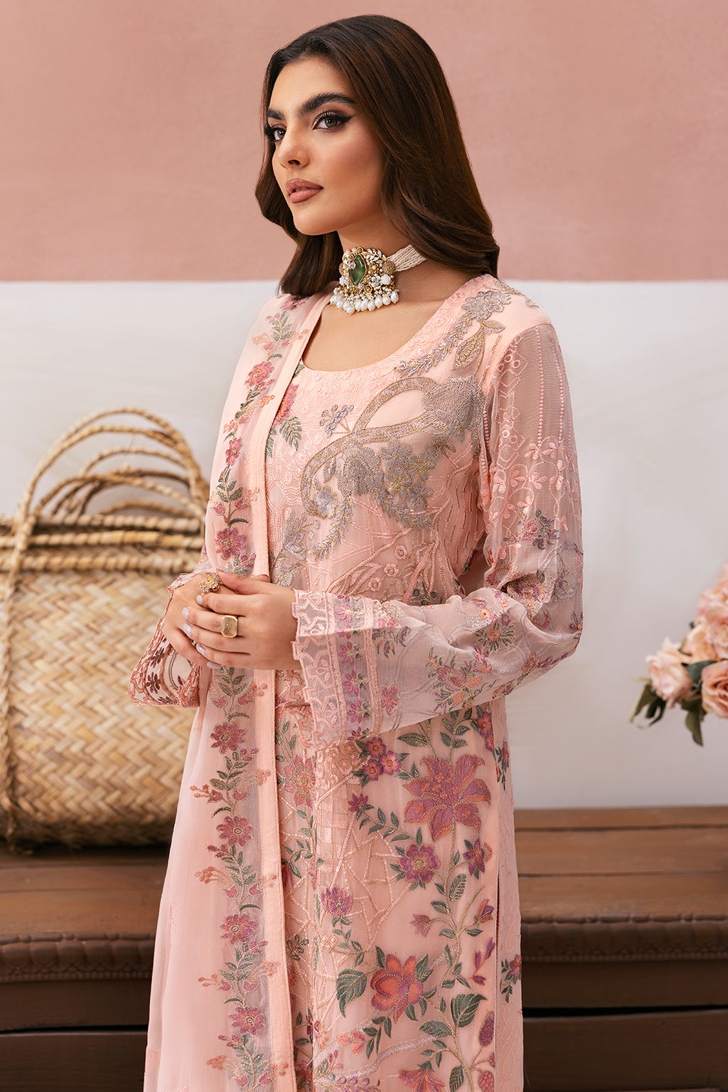 Ramsha | Arzoo Chiffon | U-101 - Official Ramsha stockist in UK - Sakeena London