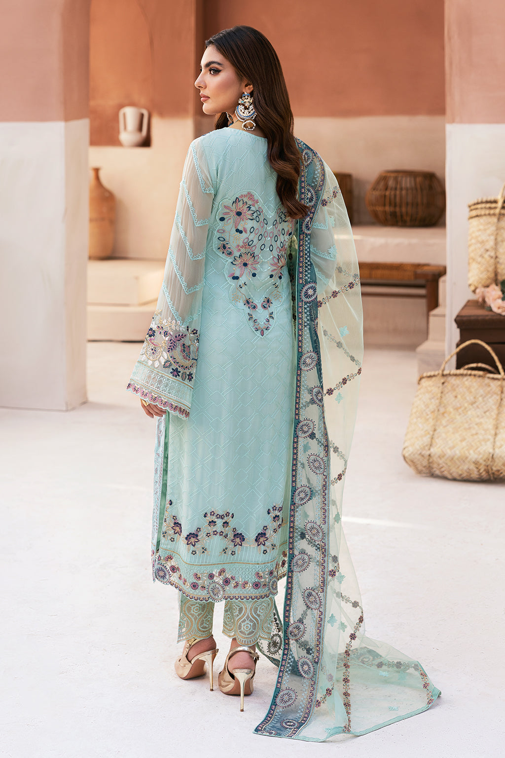 Ramsha | Arzoo Chiffon | U-108 - Official Ramsha stockist in UK - Sakeena London