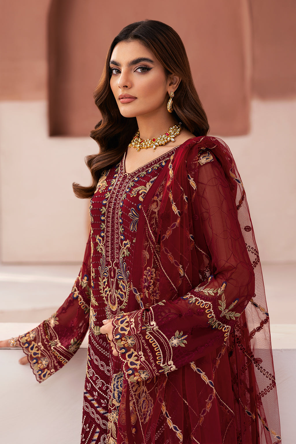 Ramsha | Arzoo Chiffon | U-106 - Official Ramsha stockist in UK - Sakeena London