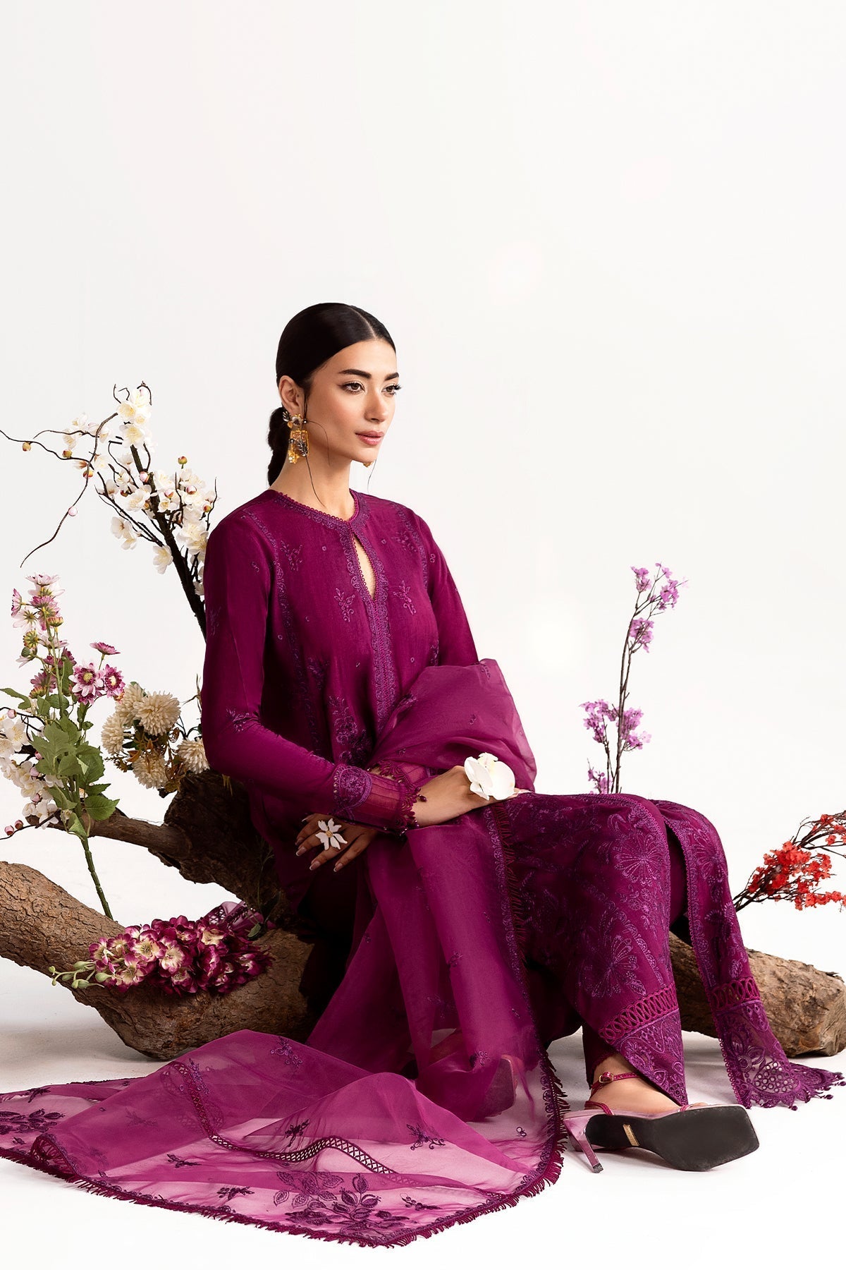 Enzo I Tu Es Aime I Prune - Official Enzo stockist in UK - Sakeena London